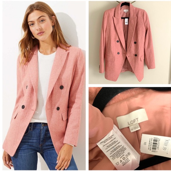 LOFT Jackets & Blazers - *SOLD* Ann Taylor Loft double breasted blazer